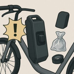 電動自転車の端子カバーがない！代用品アイデアまとめ