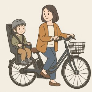 子ども乗せ対応モデルの特徴