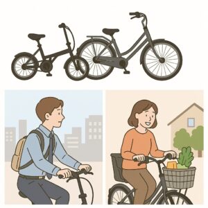 電動自転車の20インチと26インチの選び方とおすすめシーン