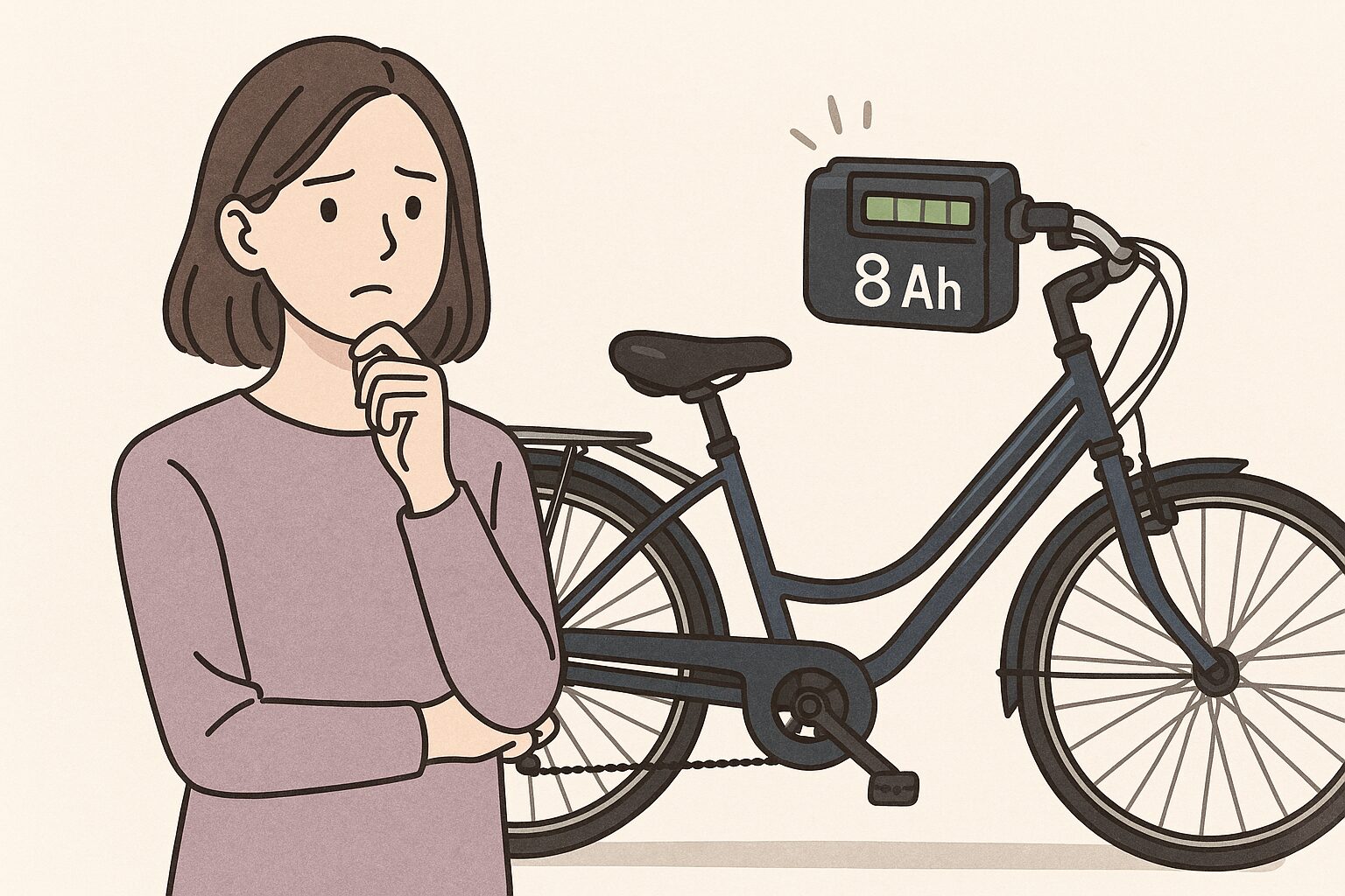 電動自転車8ahバッテリーの走行距離は？購入前に知るべきポイント