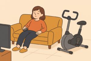 「便利さ」が運動習慣を奪ってしまうことも