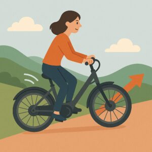 坂道でのアシスト力は圧倒的