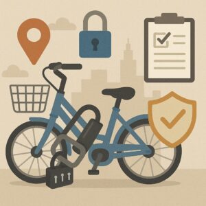 電動自転車の盗難を防ぐための現実的な対策