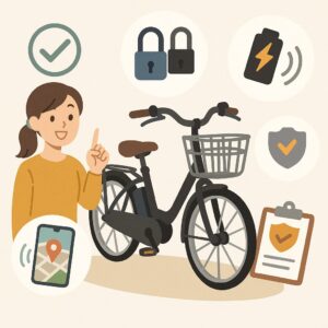 まとめ：電動自転車が盗まれる前にできること