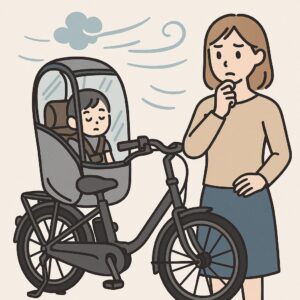 レインカバーは外すのが正解？安全な使い方とは