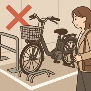 駐輪時の置き方＆対策テクニック