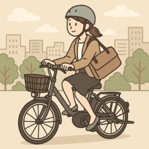


電動自転車で通勤10kmは快適にこなせる？