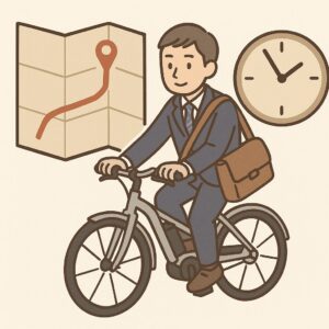 通勤10kmはどれくらいの時間と距離？
