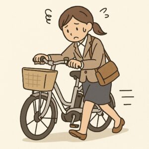 10kmを毎日通うと電動自転車にどんな負担がかかる？
イラストお願い