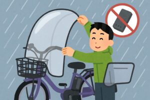 外さなくても安心？便利なレインカバーの活用術