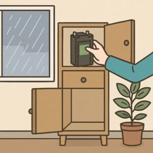 外した後の保管はどうする？室内保管のポイント