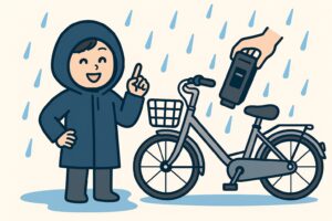 電動自転車は雨の日どうする？バッテリーの扱い方と注意点のまとめ
