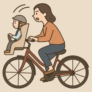チャイルドシートの位置が高すぎる