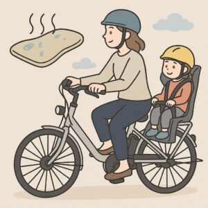 後ろ乗せにおすすめのクッションやシートパッド