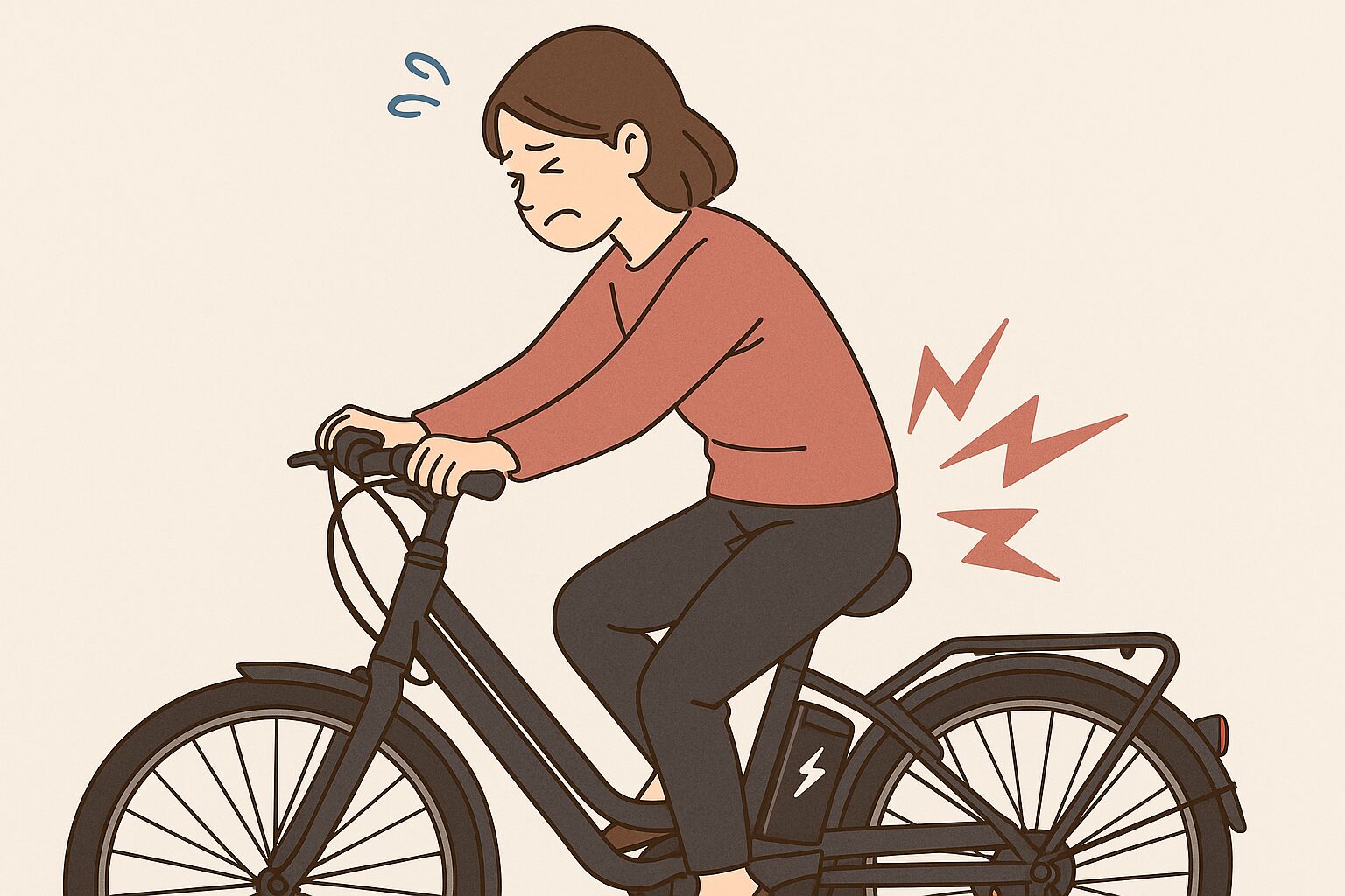 TB1eのサドルが痛い原因は？今日からできる改善策を解説