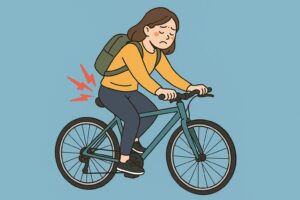 tb1eのサドルが痛いときの改善方法は？