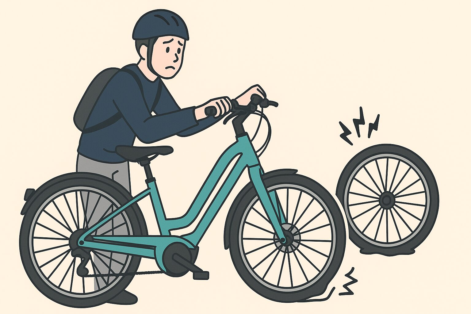 TB1eはパンクが多い？原因と対策・修理費まで徹底解説