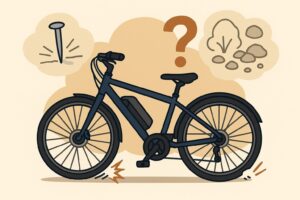 TB1eはパンクが多い?主な原因と起こりやすい状況を解説