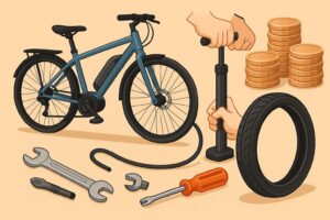 TB1eのパンクを防ぐ方法と修理・交換の費用まとめ