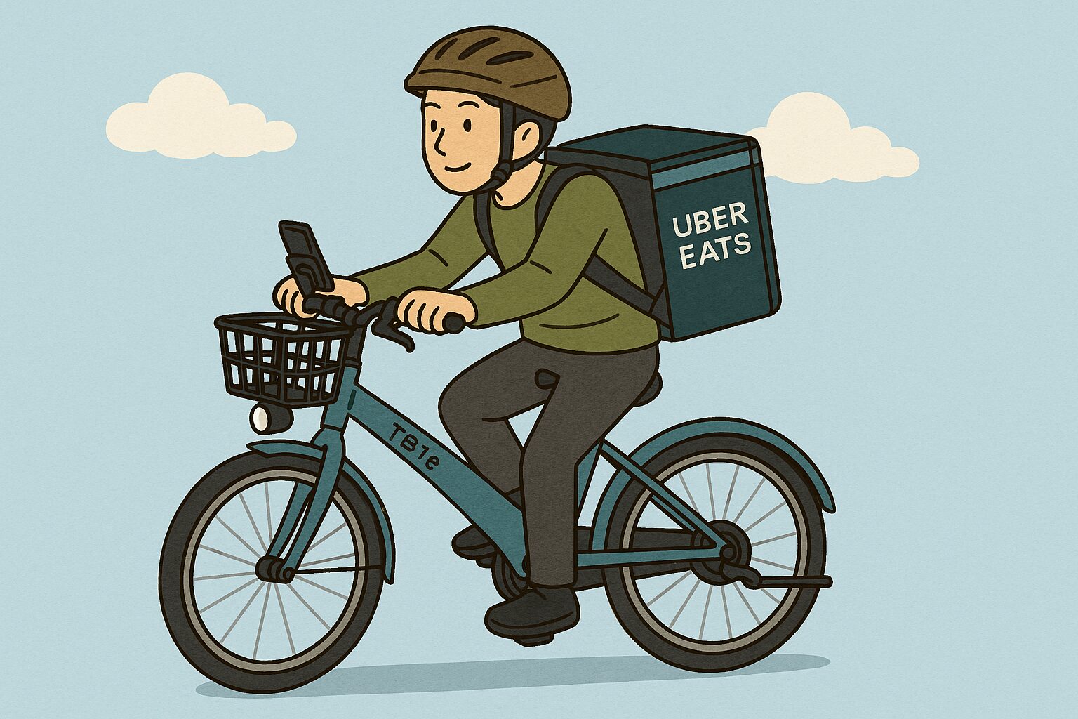 TB1eでウーバーイーツはできる？配達の向き不向きを解説