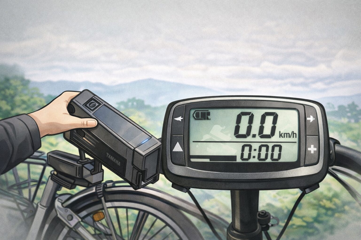 電動自転車PASの時計合わせ方法｜ずれる原因と直し方