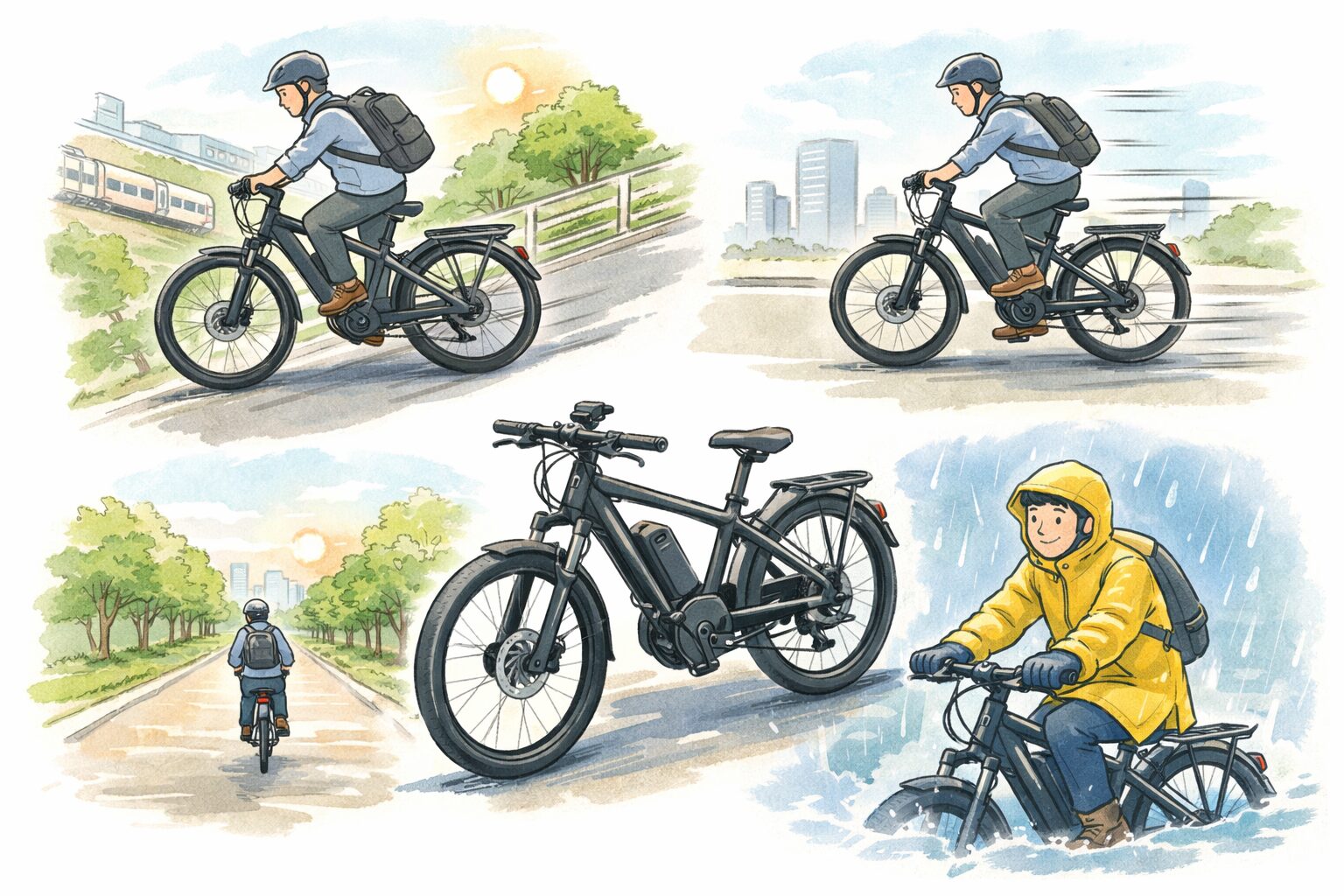 ヤマハPAS Braceレビュー｜坂道・長距離通勤の実力は？