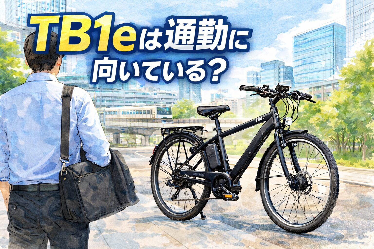 TB1eは通勤に向いてる？10km通勤のリアルを解説