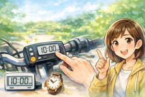 PASの時計がずれるときの対処法